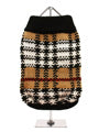 Autumn Check Sweater - Lucky Paws Boutique