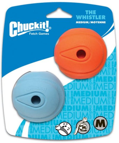 Chuck It -Whistler Ball (Two pack) - Lucky Paws Boutique