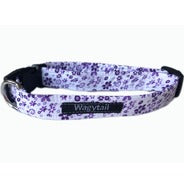 Wagytail Floral Lilac Collar - Lucky Paws Boutique