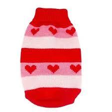 Striped Heart Jumper - Lucky Paws Boutique